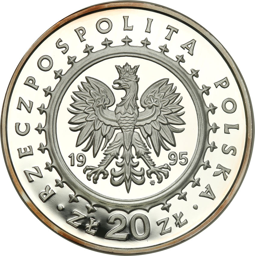 III RP. 20 złotych 1995 Pałac Królewski w Łazienkach